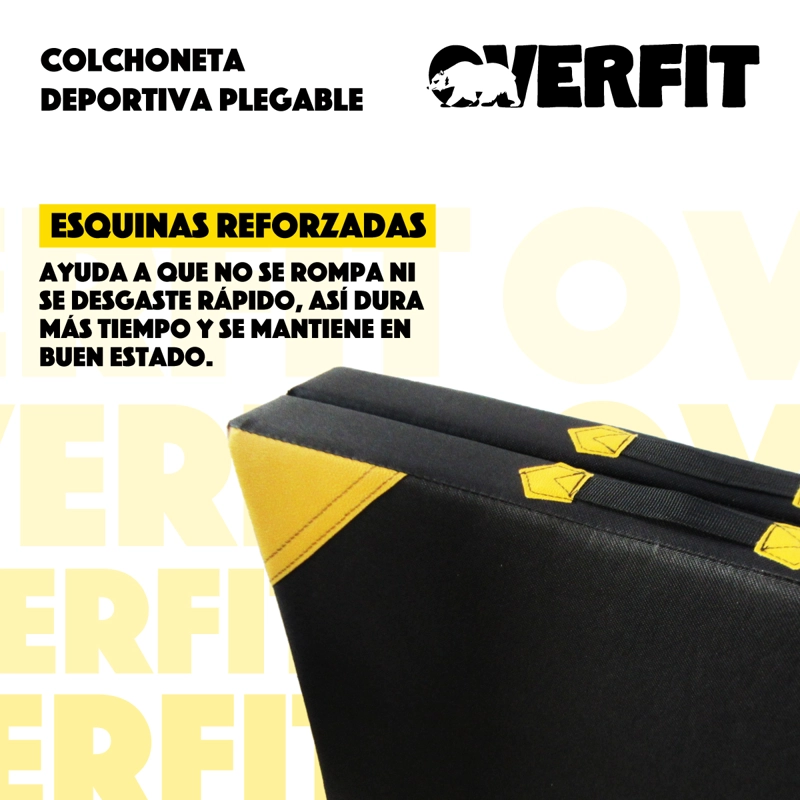 COLCHONETA DEPORTIVA OVERFIT 50 MM EJERCICIOS ABDOMINALES - 6