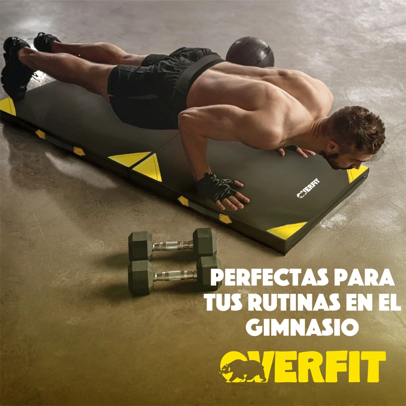 COLCHONETA DEPORTIVA OVERFIT 50 MM EJERCICIOS ABDOMINALES - 8
