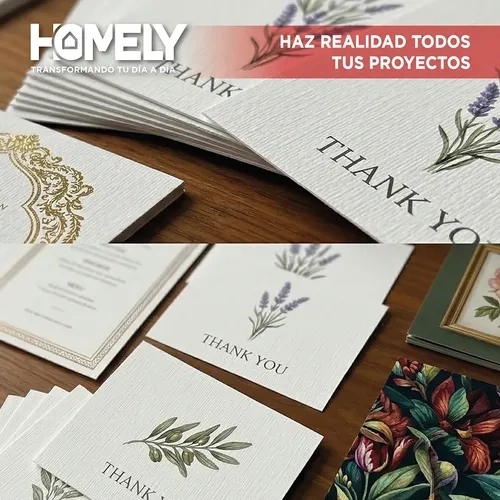 PAPEL OPALINA TEXTURIZADA A4 230 GRAMOS HOMELY 50 HOJAS BLANCO - 7