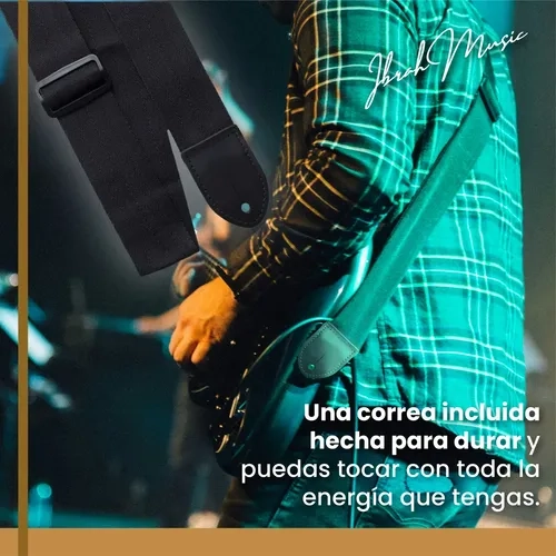 ACCESORIOS PARA GUITARRA ACUSTICA IBRAH MUSIC CUERDAS KIT - 9