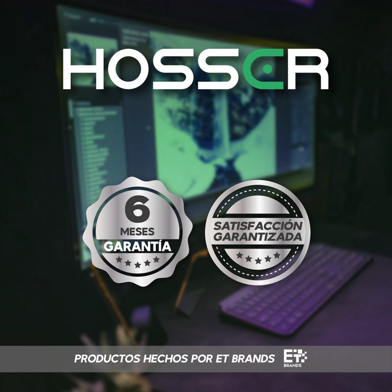 Monitor Pc Gamer Plano Hosser 24 Pulgadas 200hz 1ms Full Hd Ips Freesync Negro - 10