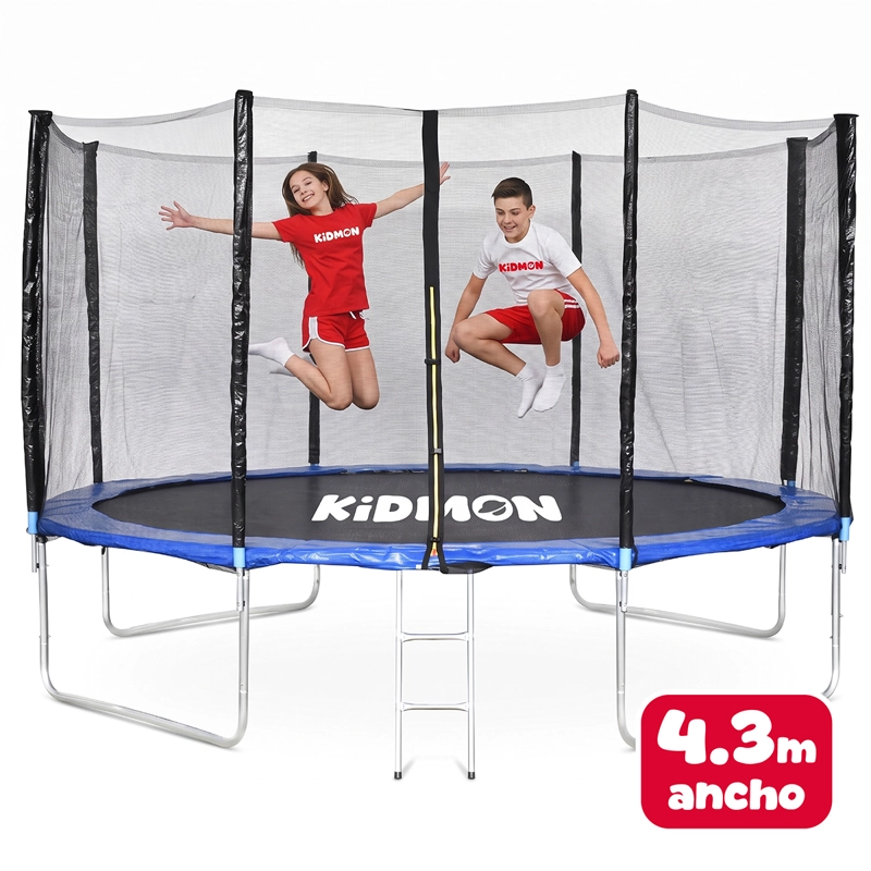 Cama Elastica Trampolin Para Ninos 4.3 Metros Kidmon Cama Saltarina 14ft - 1