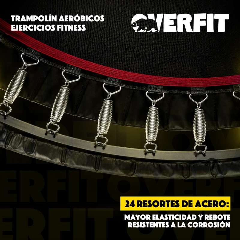 TRAMPOLIN BRINCOLIN AEROBICOS OVERFIT EJERCICIO FITNESS YOGA - 4