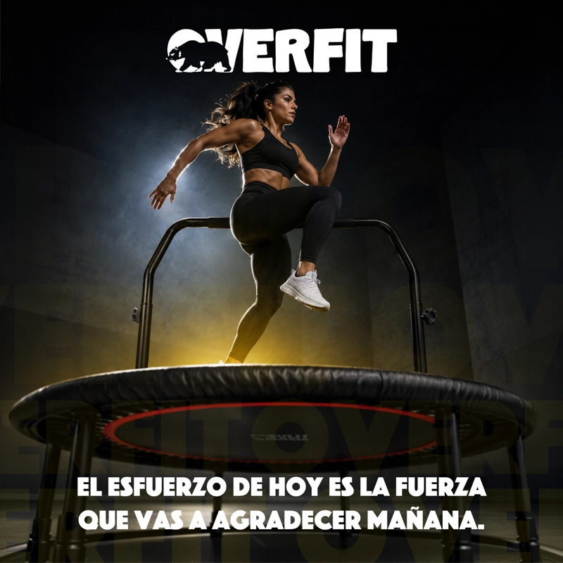 TRAMPOLIN BRINCOLIN AEROBICOS OVERFIT EJERCICIO FITNESS YOGA - 9