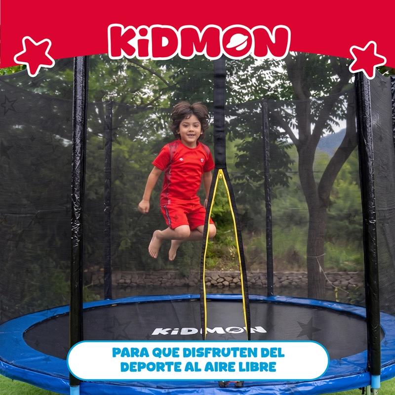 Cama Elastica Trampolin Para Ninos 3 Metros Kidmon Cama Saltarina 10ft - 10