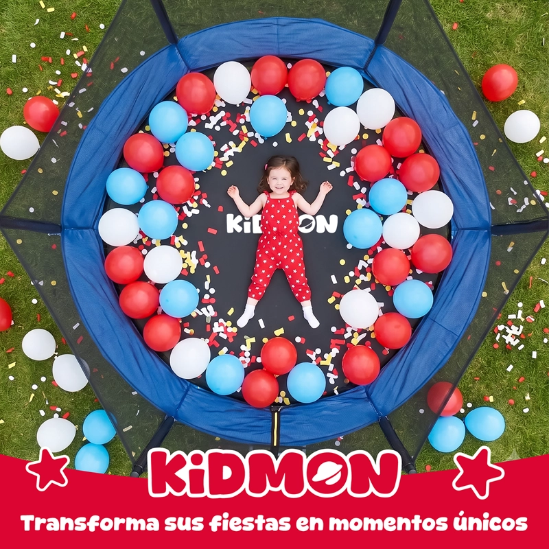 Cama Elastica Trampolin Para Ninos 3 Metros Kidmon Cama Saltarina 10ft - 8