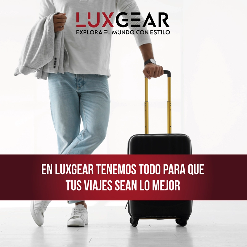 MALETAS 10 15 23KG LUXGEAR SET X3 MALETAS VIAJE ANTIGOLPES - 8