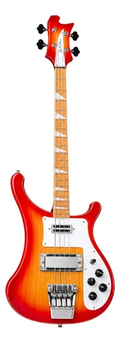 BAJO ELE CTRICO IBRAH RH 4 CUERDAS SUNBURST + AMPLIFICADOR PRA20W + ACC - 1
