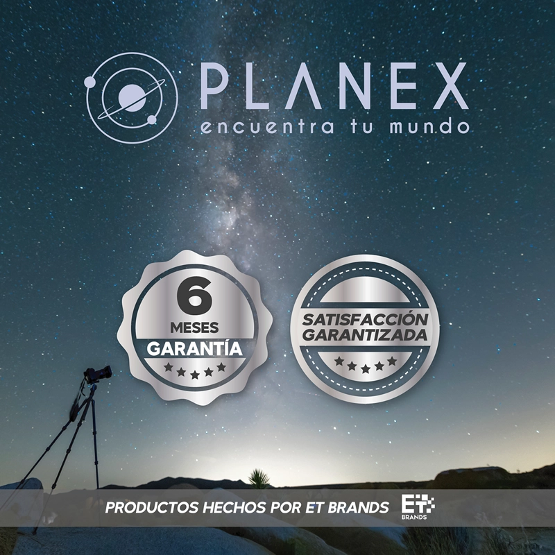 TELESCOPIO ASTRONOMICO MONOCULAR F50080 PLANEX + SOPORTE CELULAR - 11