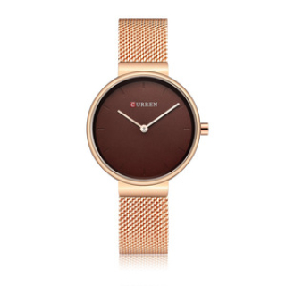 RELOJ CURREN DE MUJER 9016 COBRE EN ACERO INOXIDABLE | AJUSTABLE - 1