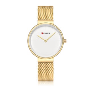 RELOJ CURREN DE MUJER 9016 DORADO EN ACERO INOXIDABLE | AJUSTABLE - 1