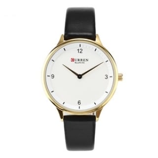 RELOJ CURREN DE MUJER 9039 EN COLOR NEGRO EN CUERO | AJUSTABLE - 1
