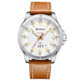 RELOJ HOMBRE 8376 CURREN EN COLOR CAFE CLARO | CURREN - 1