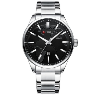 RELOJ HOMBRE 8366 CURREN PLATEADO OSCURO | CURREN - 1