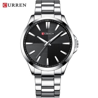 RELOJ HOMBRE 8322 CURREN PLATEADO OSCURO | CURREN - 1