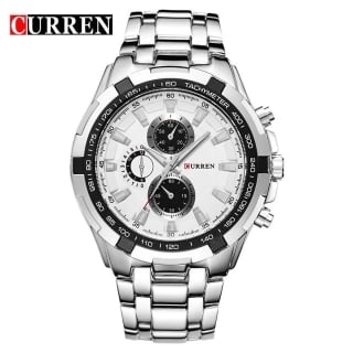 RELOJ HOMBRE 8023 CURREN PLATEADO | CURREN - 1