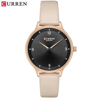 RELOJ CURREN DE MUJER 9039 BEIGE EN CUERO | AJUSTABLE - 1