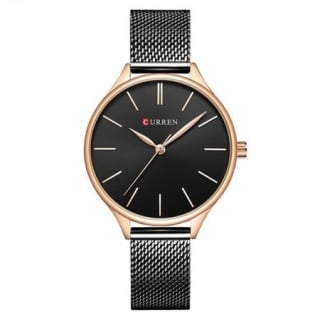 RELOJ CURREN DE MUJER 9024 EN COLOR NEGRO | AJUSTABLE - 1