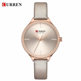 RELOJ CURREN DE MUJER 9062BEIGE EN CUERO | AJUSTABLE - 1