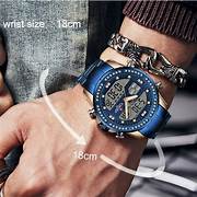 RELOJ HOMBRE NAVIFORCE AZUL BRILLANTES. - 2
