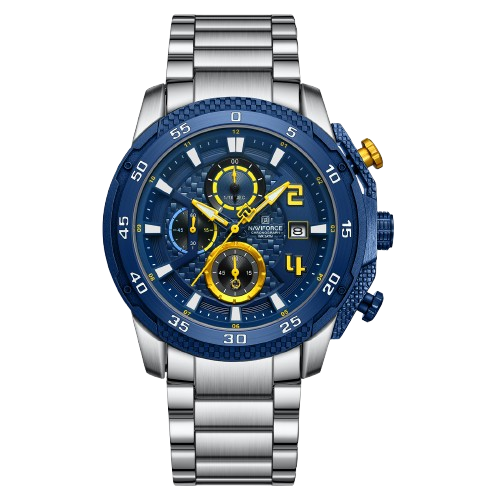 RELOJ NAVIFORCE HOMBRE ACERO Y CRONOGRAFOS. - 1