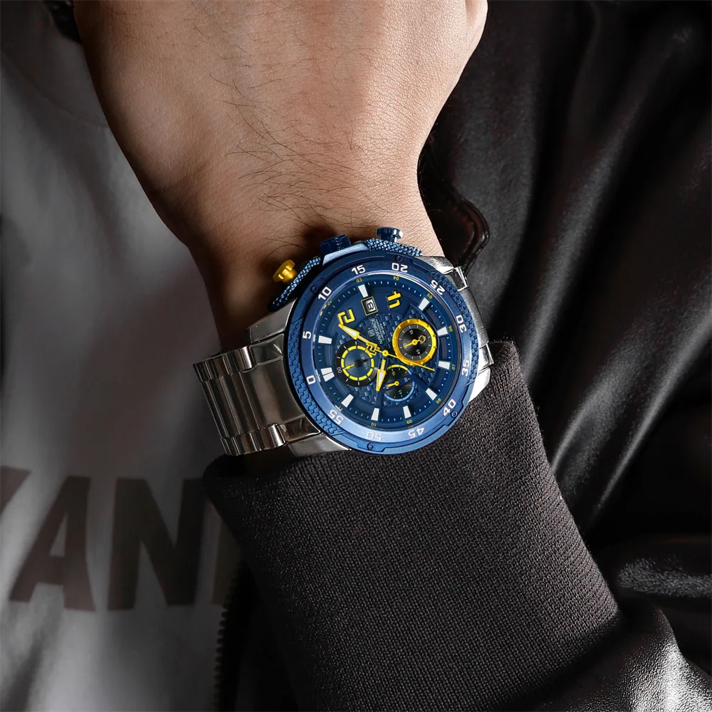 RELOJ NAVIFORCE HOMBRE ACERO Y CRONOGRAFOS. - 4