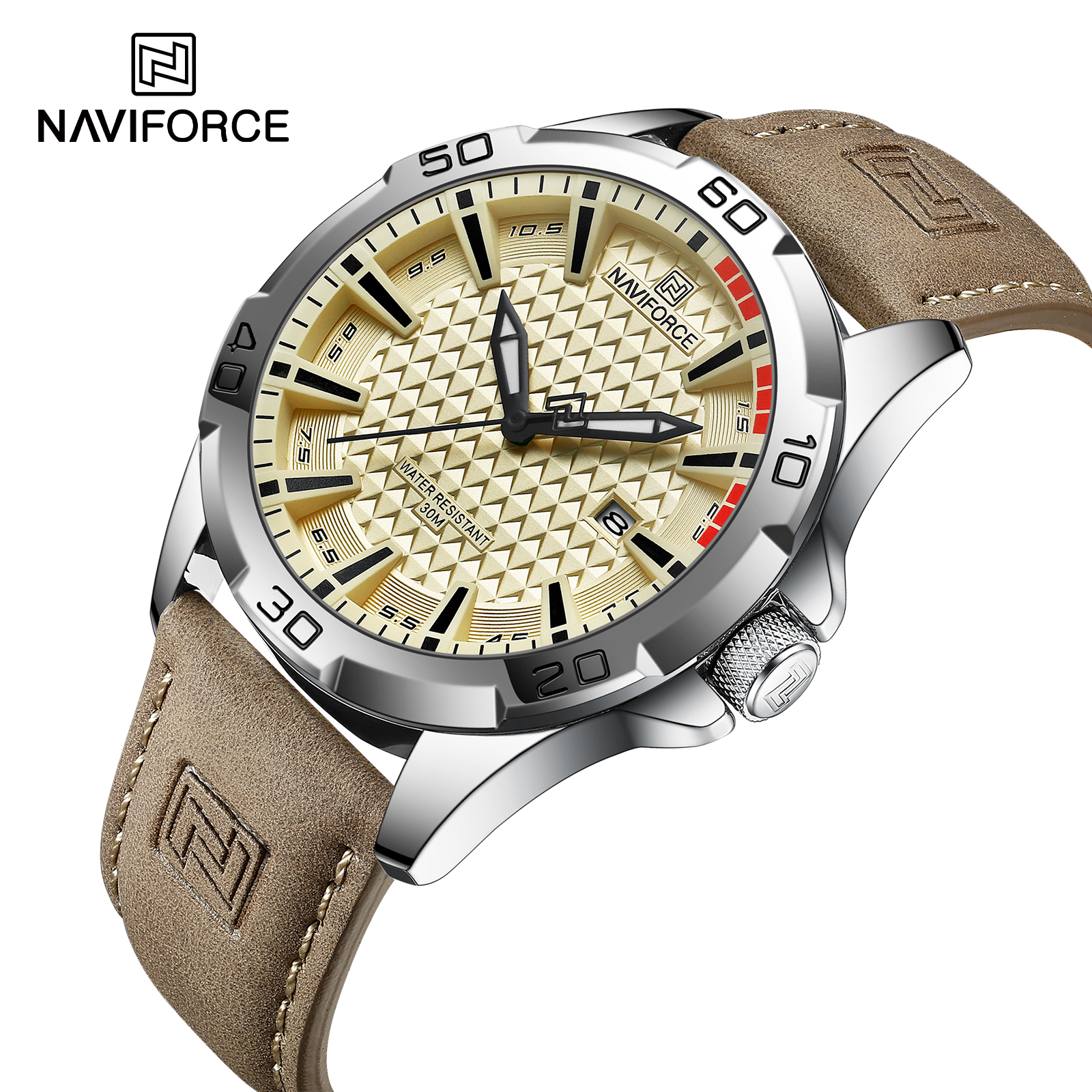 RELOJ HOMBRE NAVIFORCE ANALOGO CUERO MOVIMIENTO CUARZO. - 2
