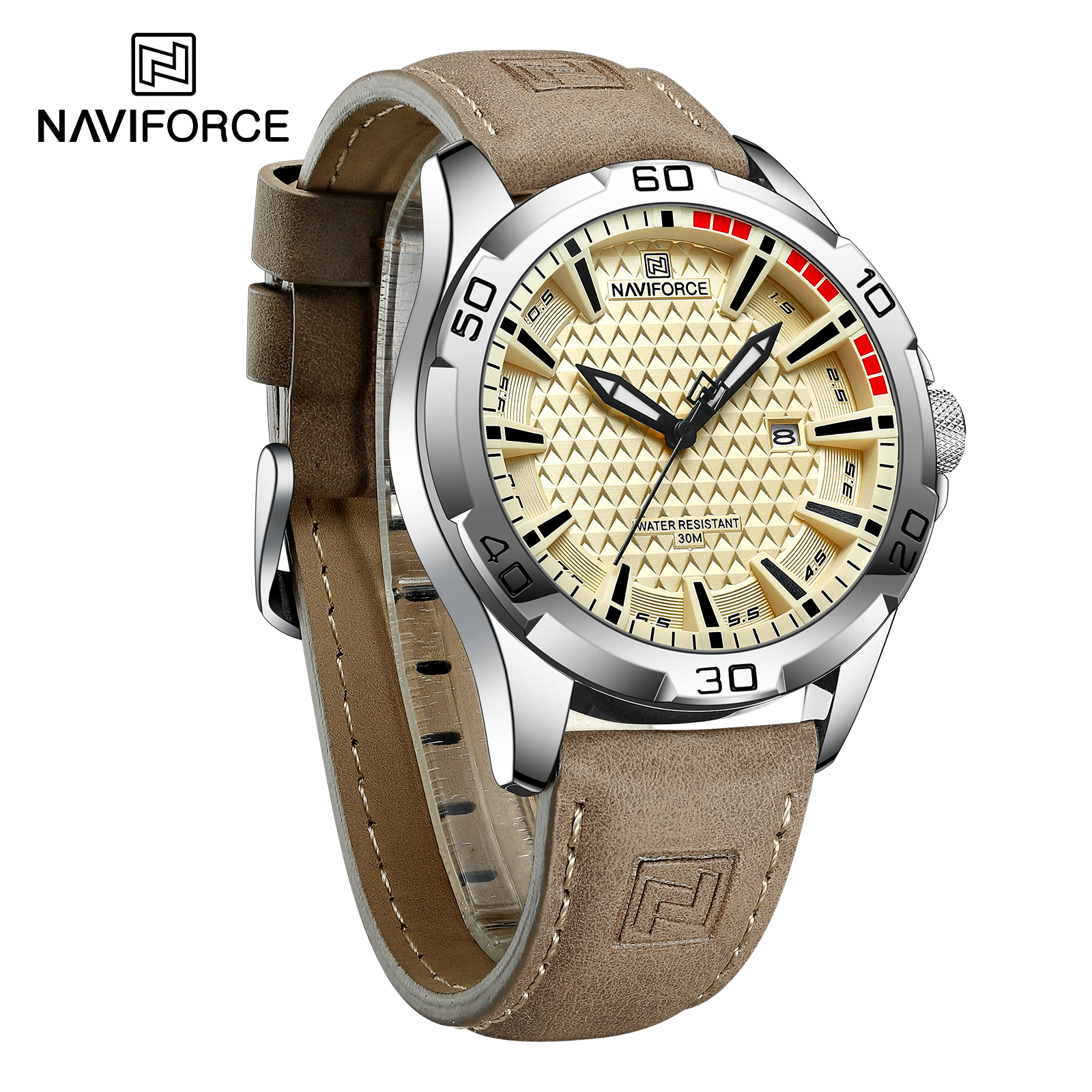 RELOJ HOMBRE NAVIFORCE ANALOGO CUERO MOVIMIENTO CUARZO. - 3