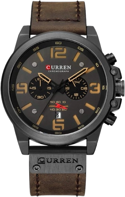 RELOJ HOMBRE CURREN ANALOGO CRONOGRAFO CUARZO. - 1