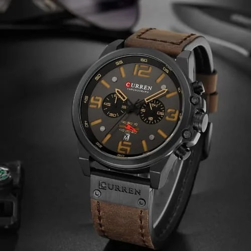 RELOJ HOMBRE CURREN ANALOGO CRONOGRAFO CUARZO. - 2