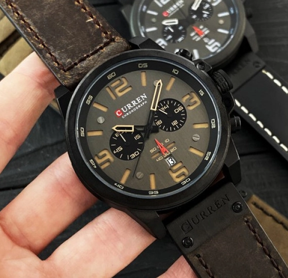 RELOJ HOMBRE CURREN ANALOGO CRONOGRAFO CUARZO. - 4