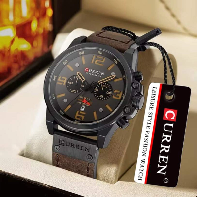 RELOJ HOMBRE CURREN ANALOGO CRONOGRAFO CUARZO. - 5