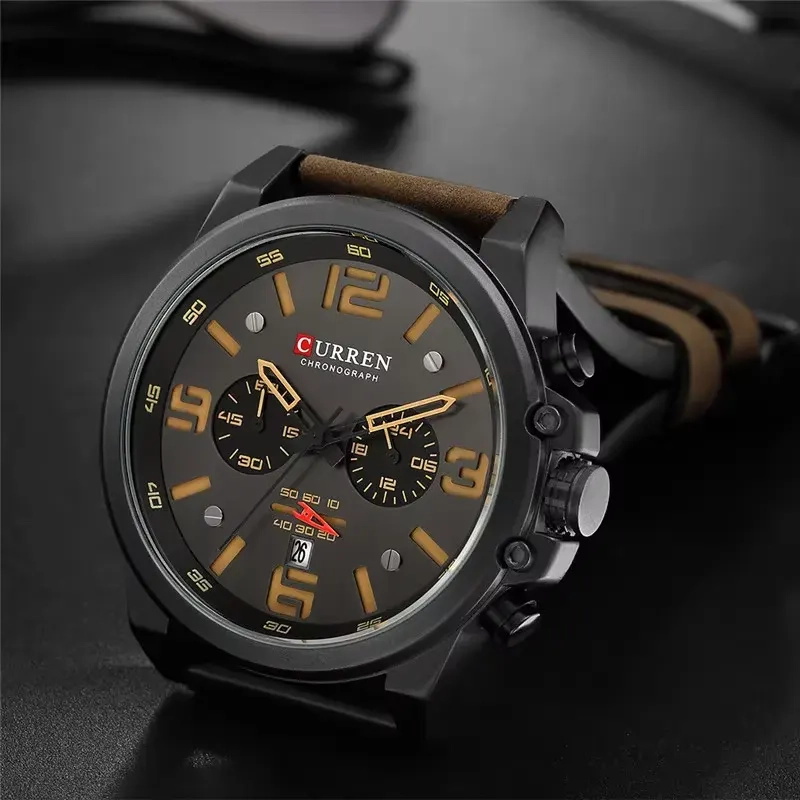 RELOJ HOMBRE CURREN ANALOGO CRONOGRAFO CUARZO. - 6