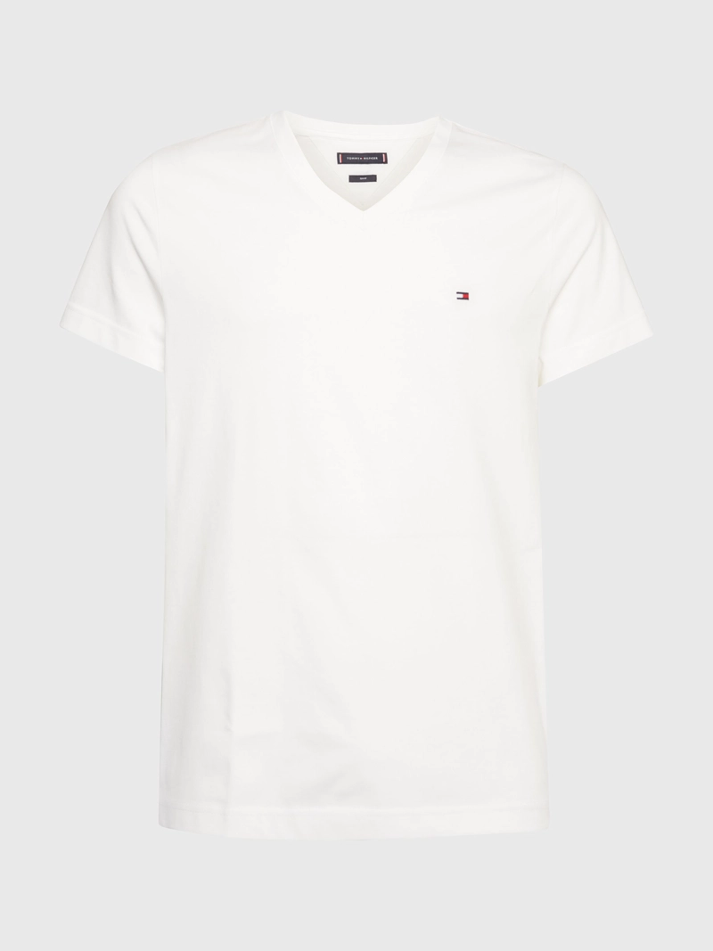 POLERA ESSENTIAL V-NECK SLIM FIT - 5