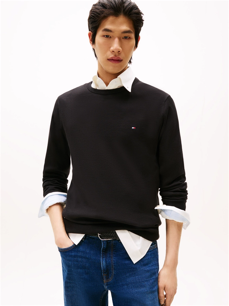 SWEATER BASICO SIGNATURE C-NECK - 1