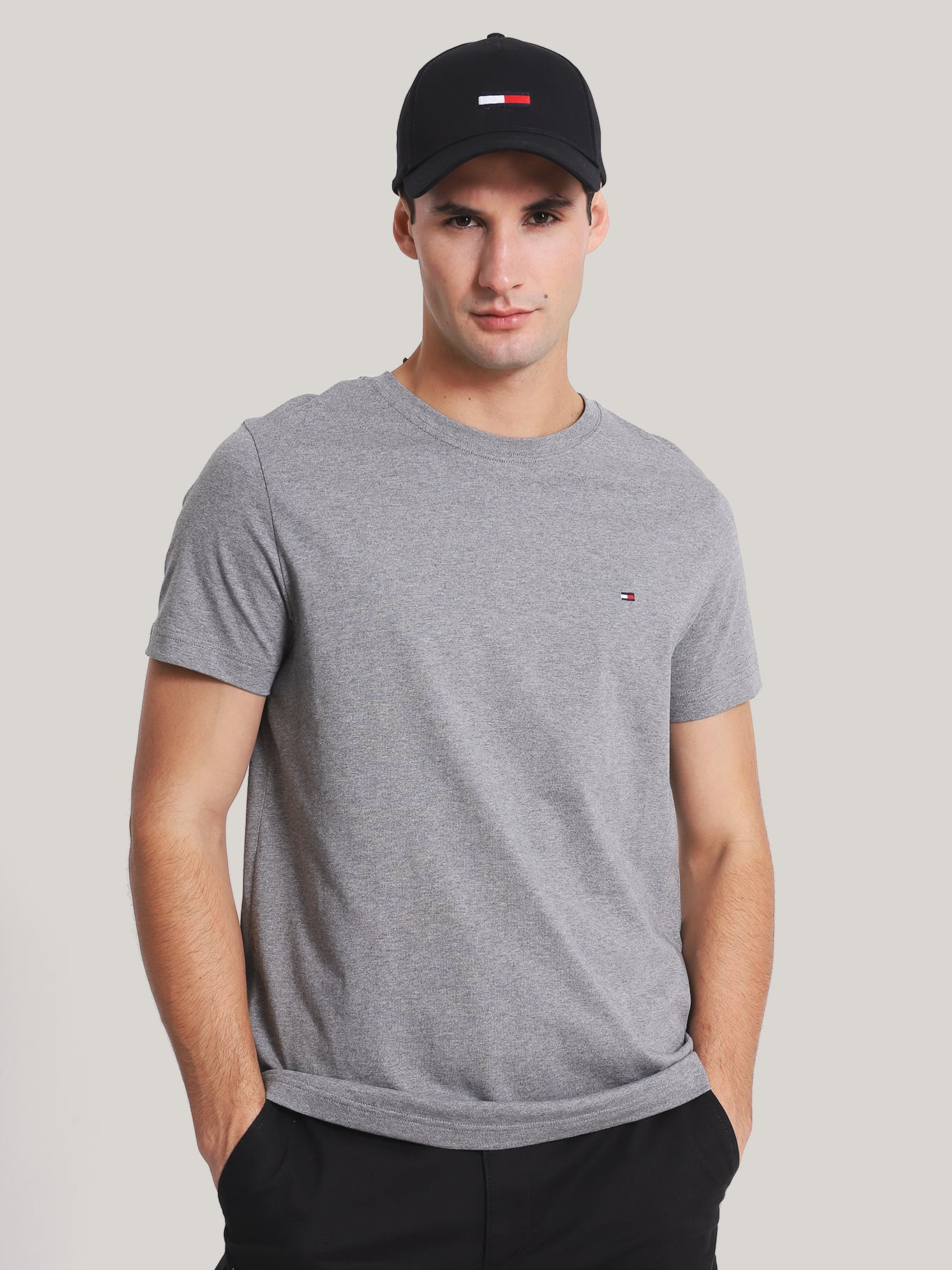 POLERA ESSENTIAL C-NECK SLIM FIT - 1