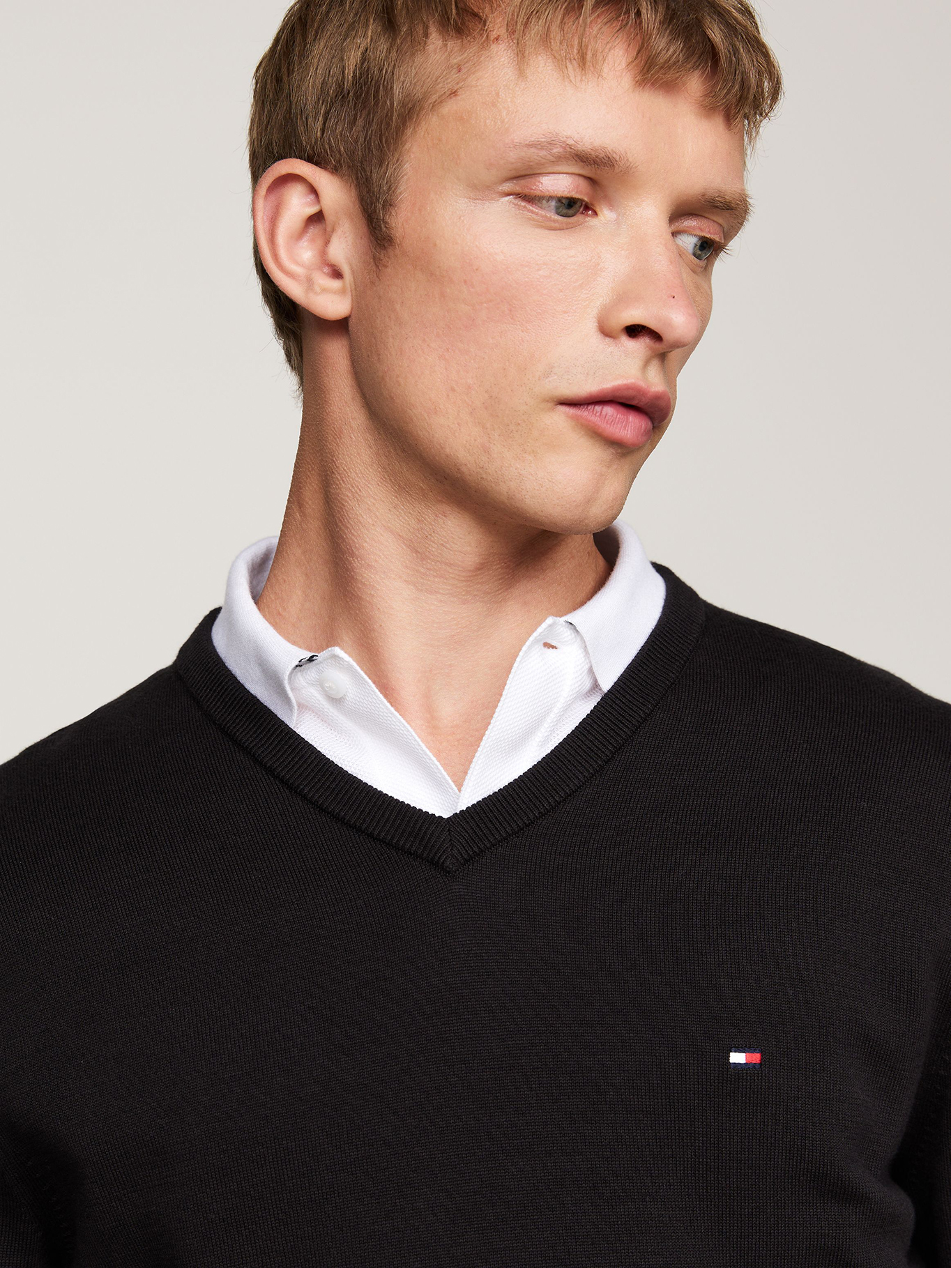 SWEATER BASICO SIGNATURE V-NECK - 4