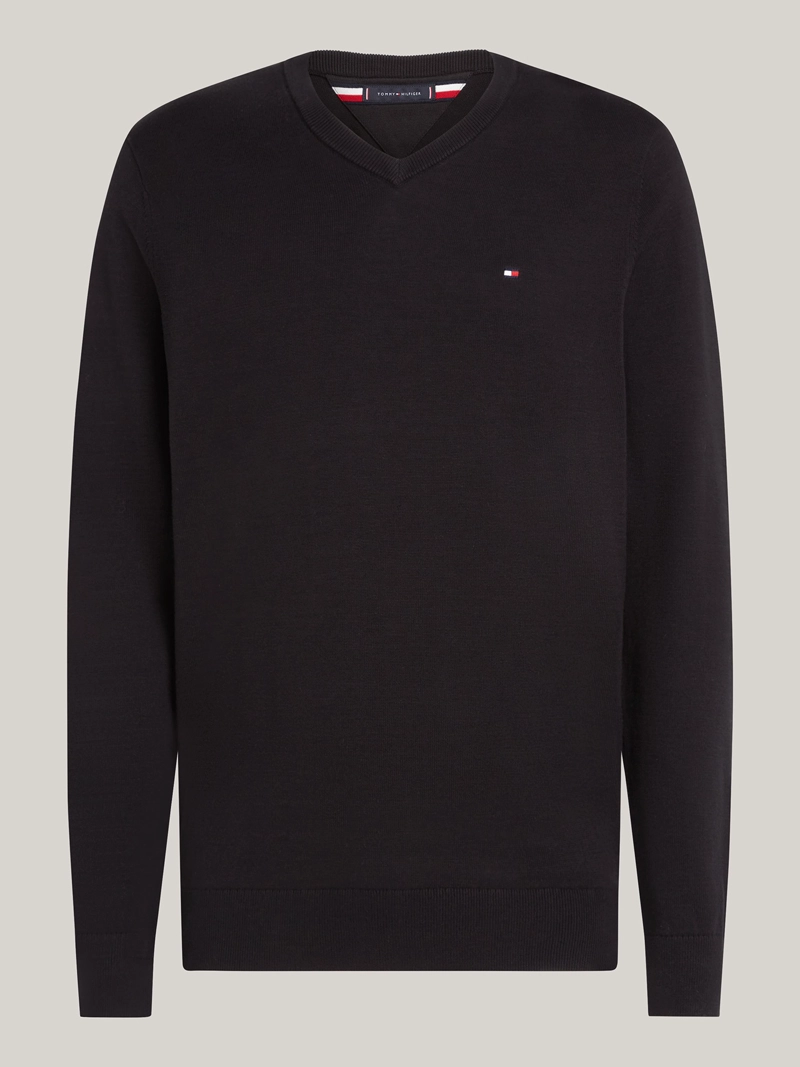SWEATER BASICO SIGNATURE V-NECK - 5