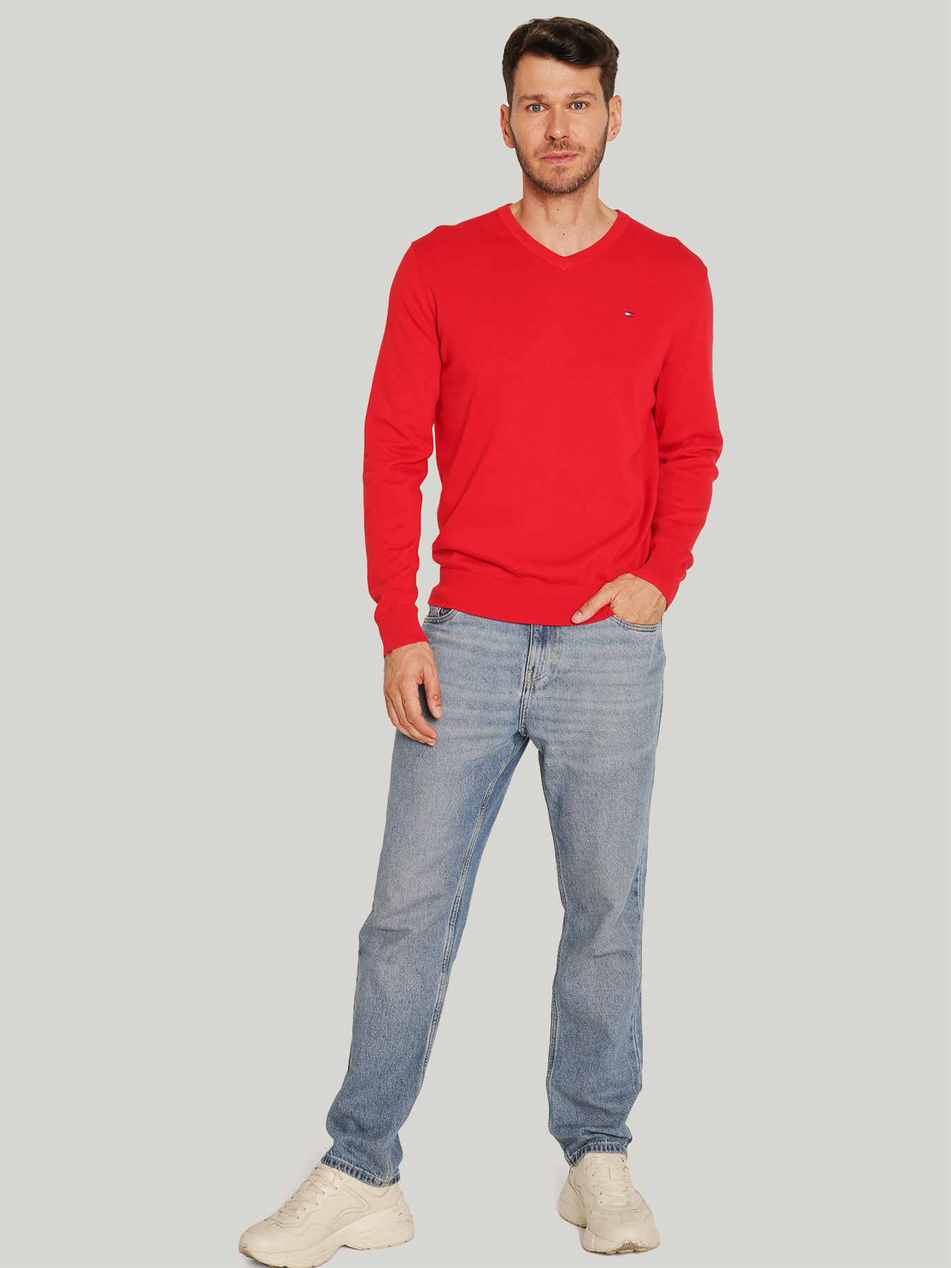 SWEATER BASICO SIGNATURE V-NECK - 2