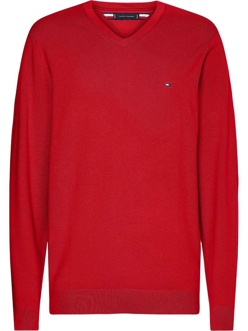 SWEATER BASICO SIGNATURE V-NECK - 5
