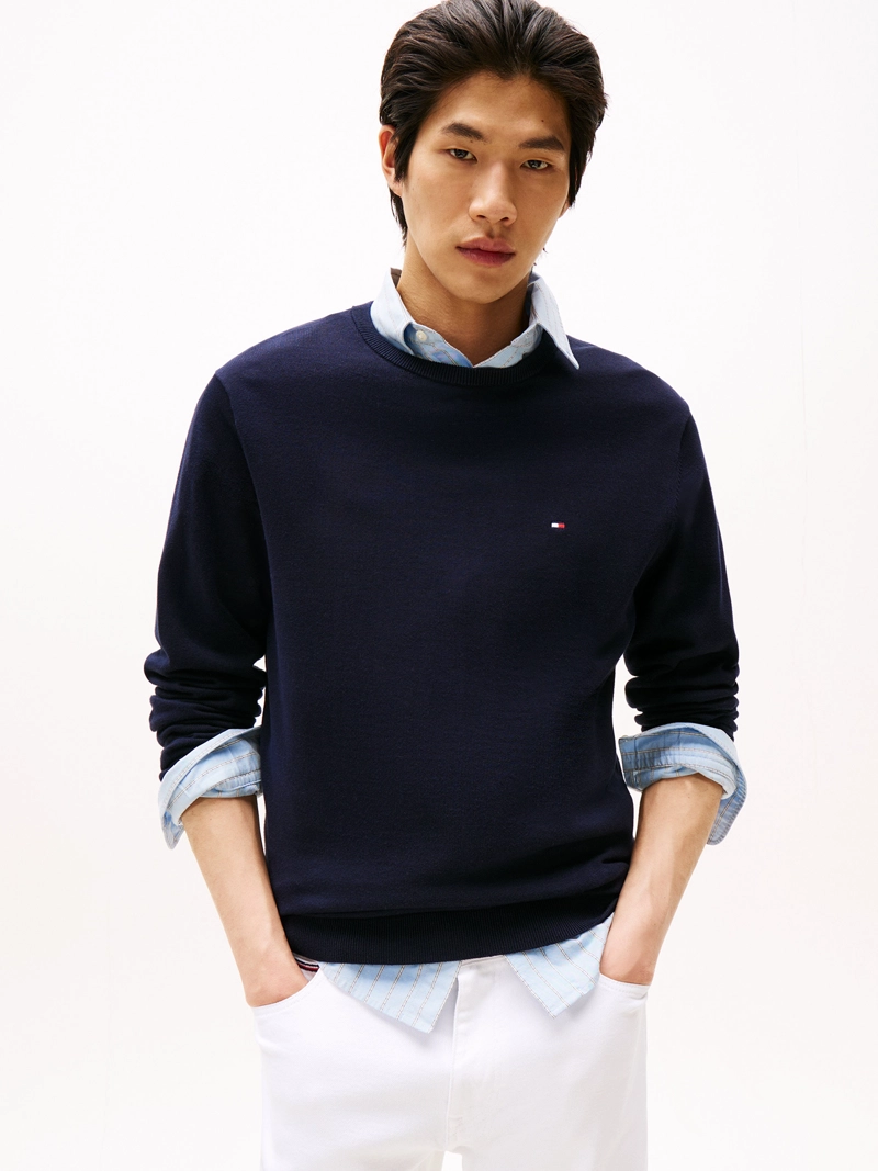 SWEATER BASICO SIGNATURE C-NECK - 1
