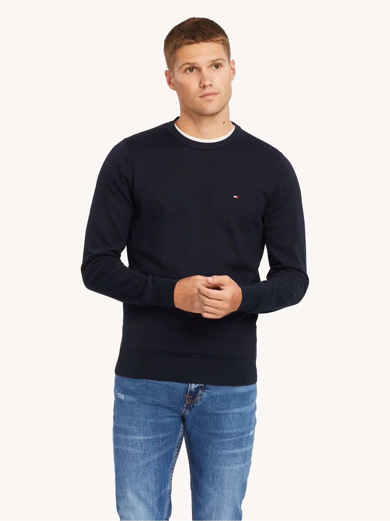 SWEATER BASICO SIGNATURE C-NECK - 1