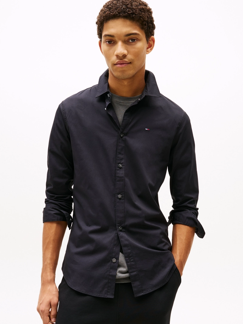 CAMISA SOLID ELASTICA SLIM FIT - 1