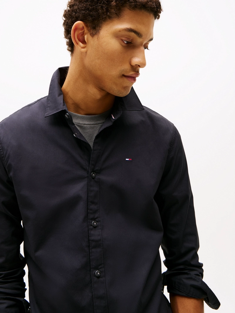 CAMISA SOLID ELASTICA SLIM FIT - 4