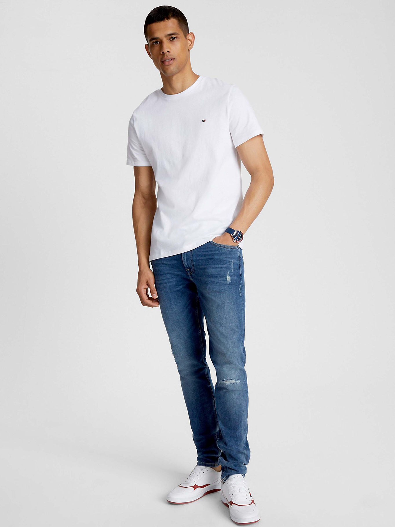 POLERA ESSENTIAL C-NECK SLIM FIT - 2