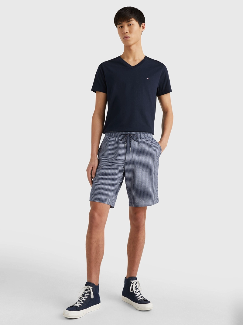 POLERA ESSENTIAL V-NECK SLIM FIT - 2
