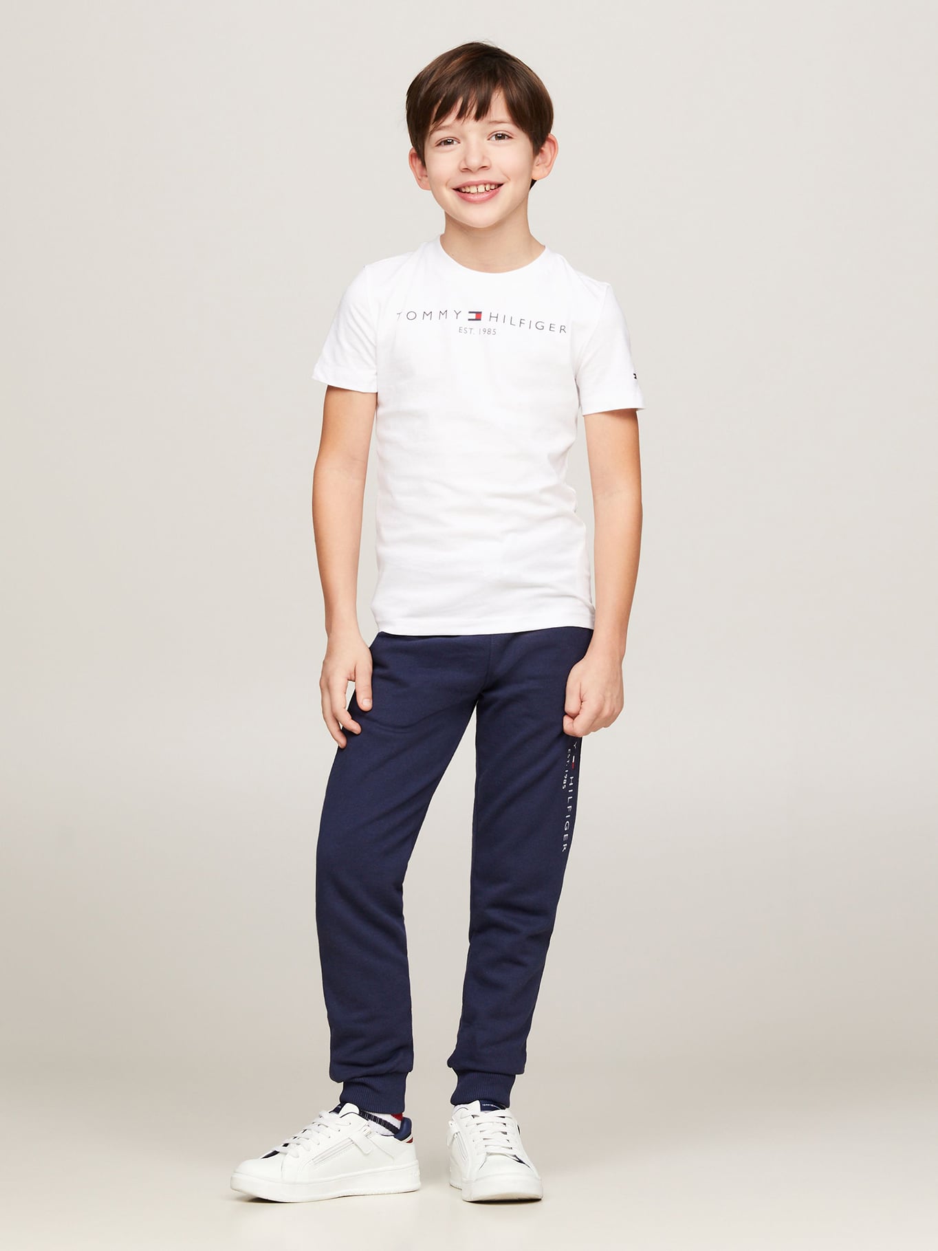 POLERA DE NIÑO ESSENTIAL LOGO C-NECK - 2