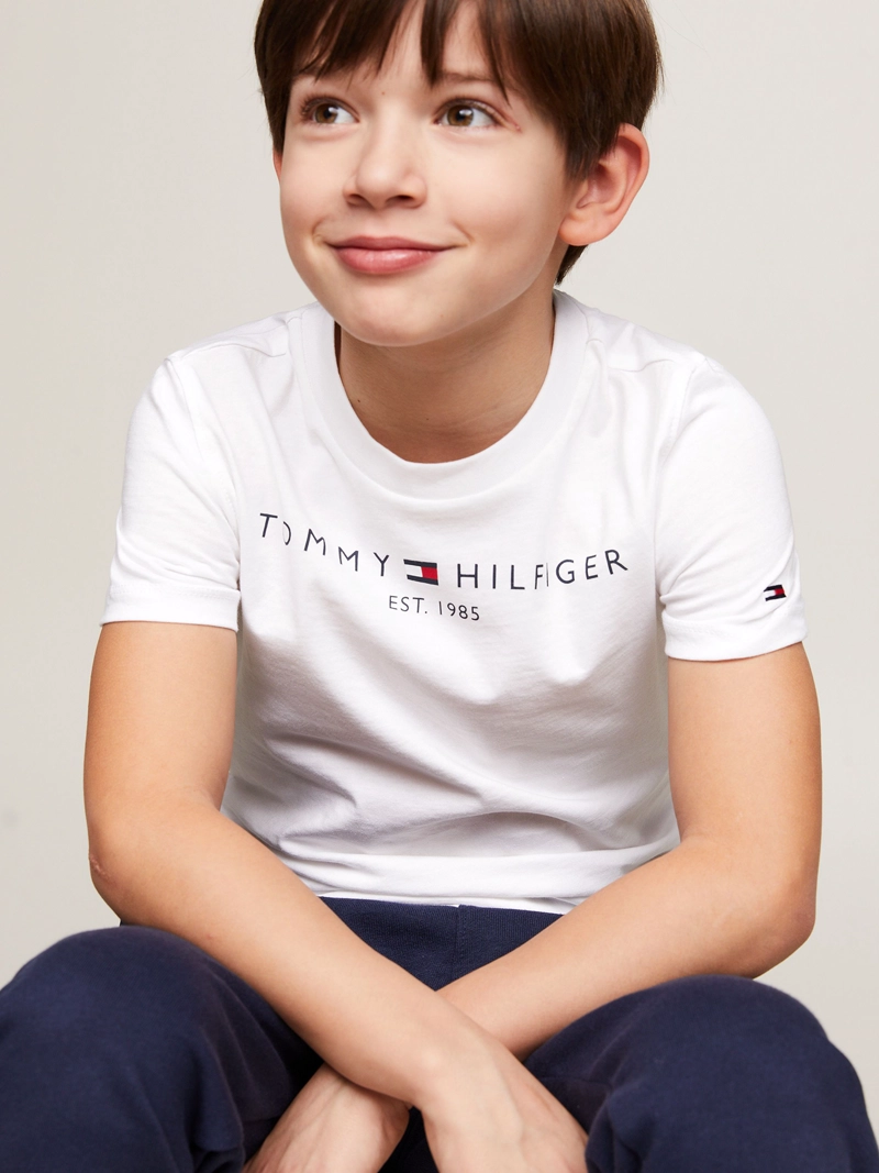 POLERA DE NIÑO ESSENTIAL LOGO C-NECK - 4