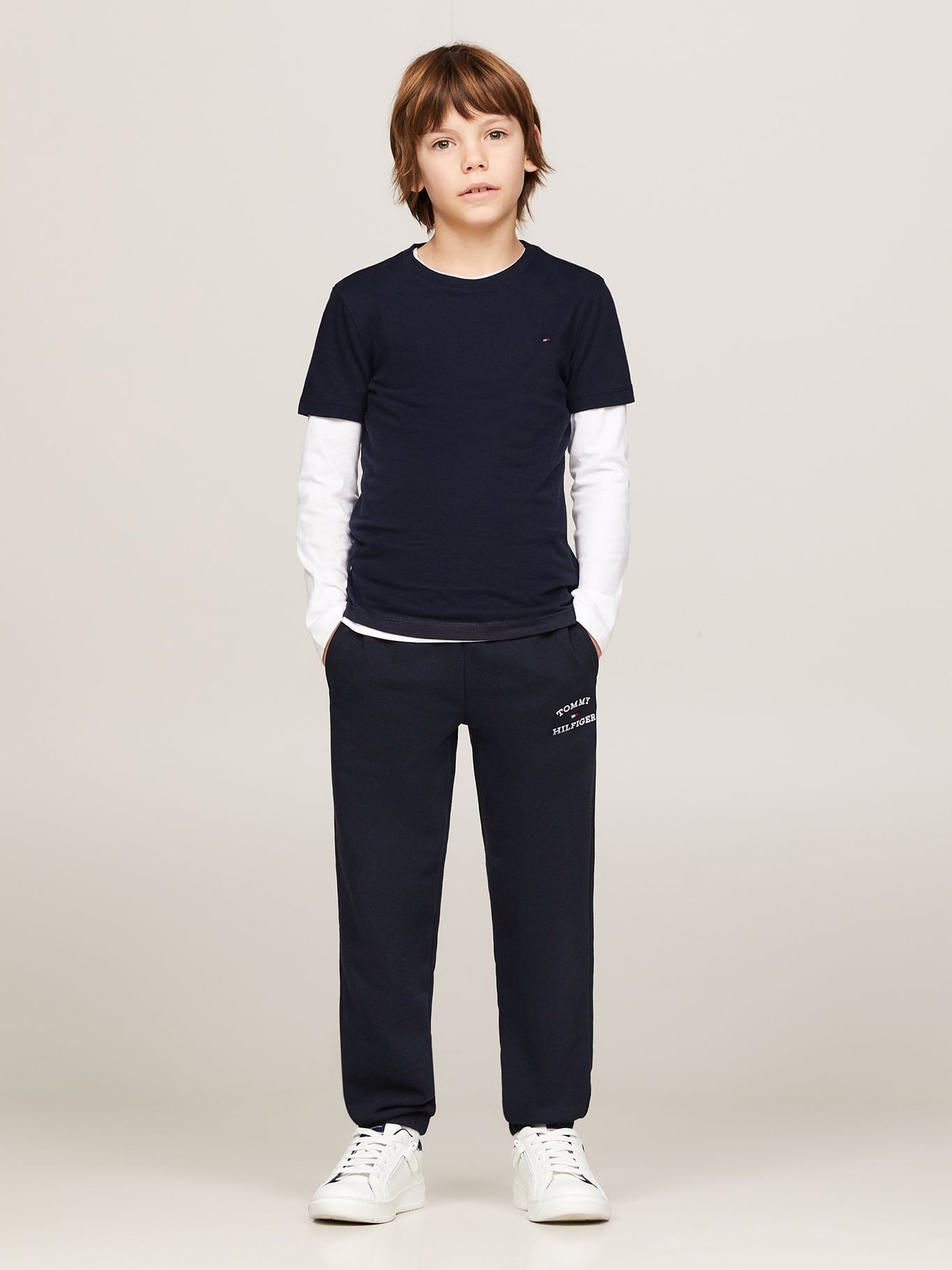 POLERA DE NIÑO ESSENTIAL C-NECK - 2