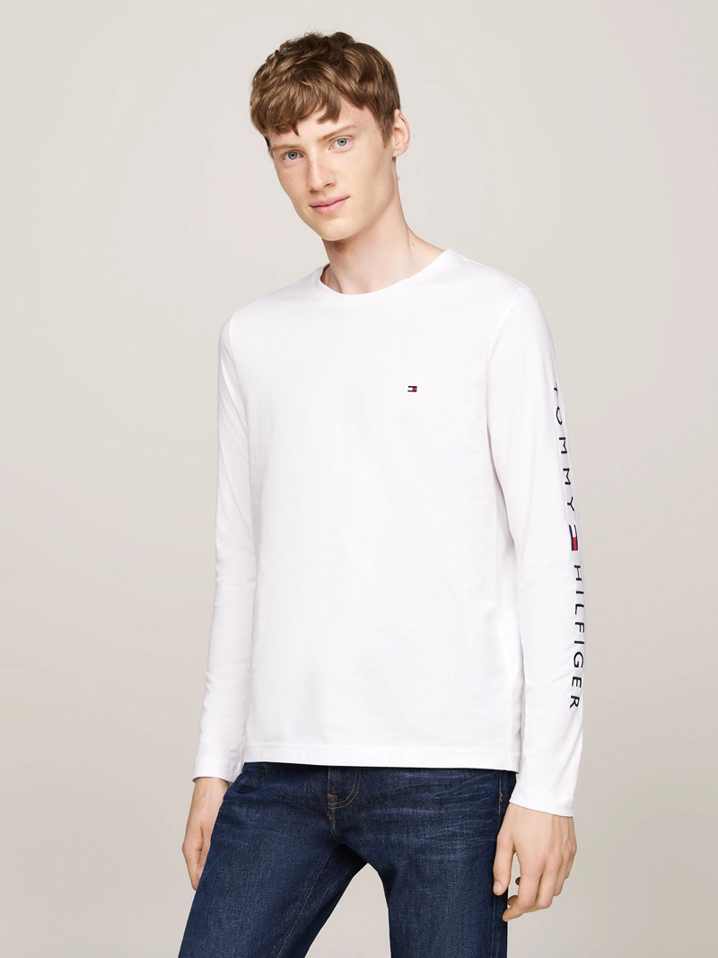 POLERA ESSENTIAL FLAG LOGO SLIM FIT - 1
